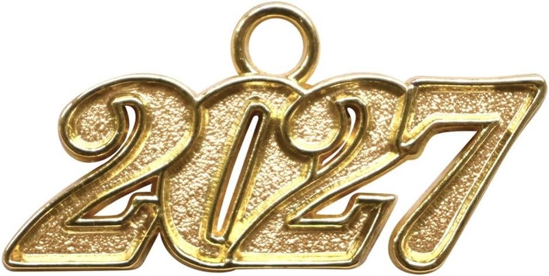 Endea Graduation Tassel Date Charm Gold Year - Image 1